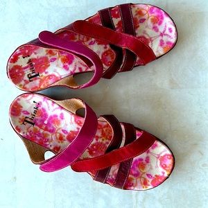 Lovely Think German vegetal dyed handcrafted leather sandals
